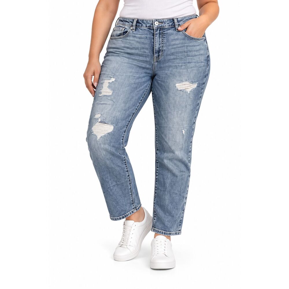 Torrid Women’s Boyfriend Straight Jeans | Size 18T | Inseam 29.5